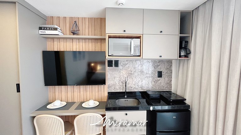 Flat para 2 Pessoas no Alta Marine- By Miramar