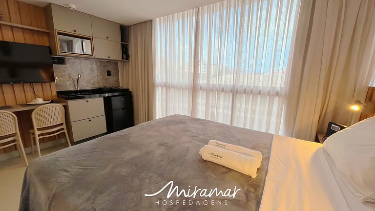 Flat para 2 Pessoas no Alta Marine- By Miramar