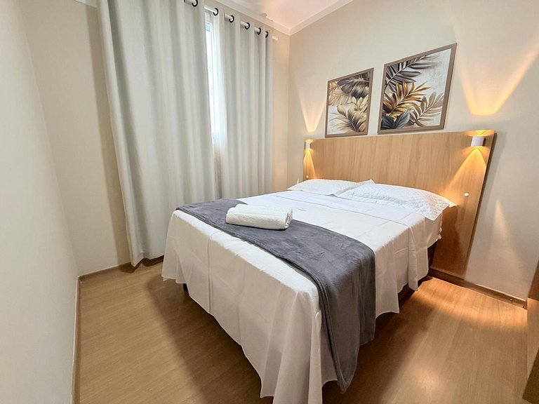 Apartment on Ponta de Campina beach / Balcony with sea view