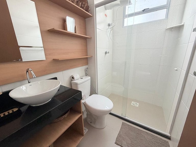 Apto próximo a praia Ponta de Campina