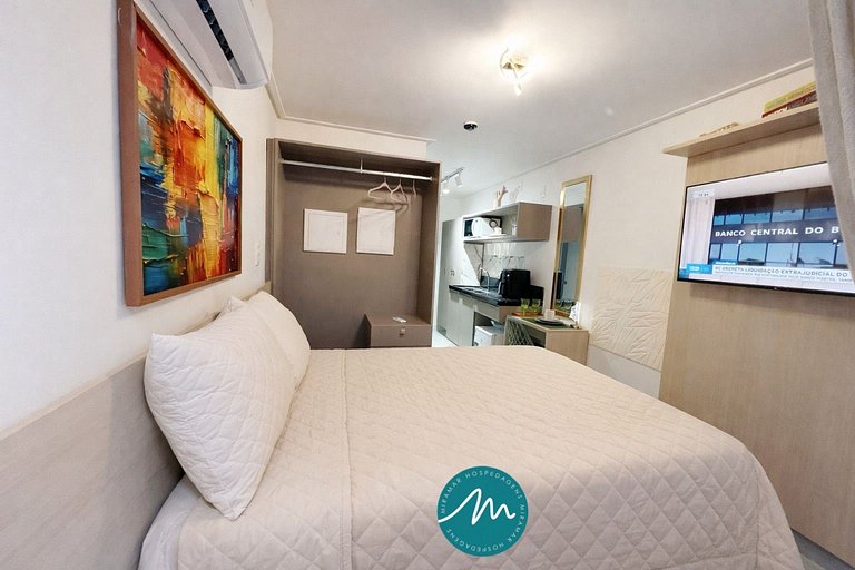 Flat p/ Casal no Hit Cabo Branco-Miramar