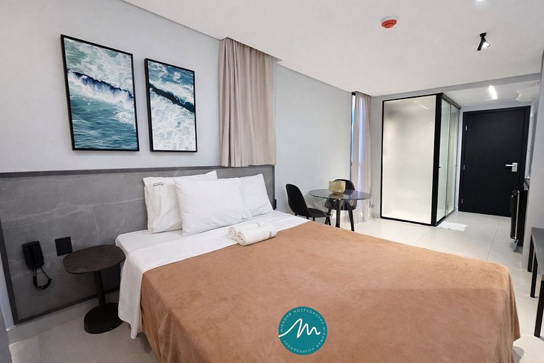 Flat a Poucos Passos da Praia