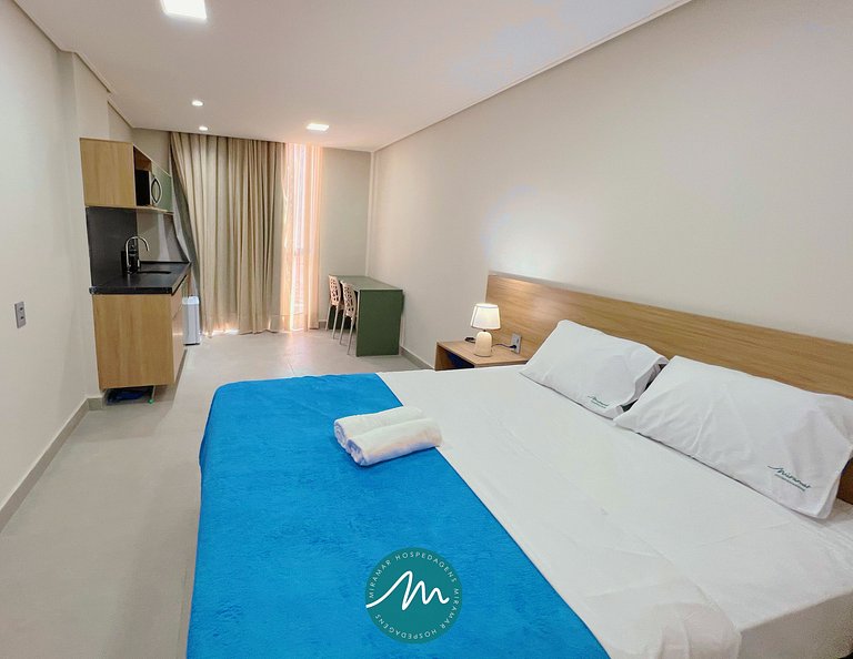 Flat no Acqua Tambaú para Casal -Miramar