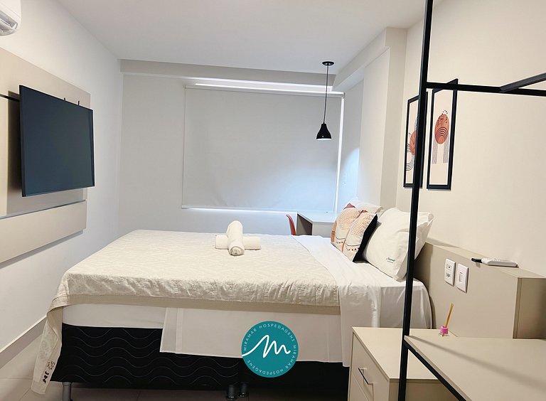Flat p/ Casal em Cabo Branco-Miramar