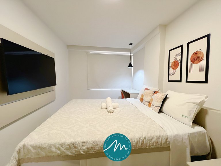 Flat p/ Casal em Cabo Branco-Miramar