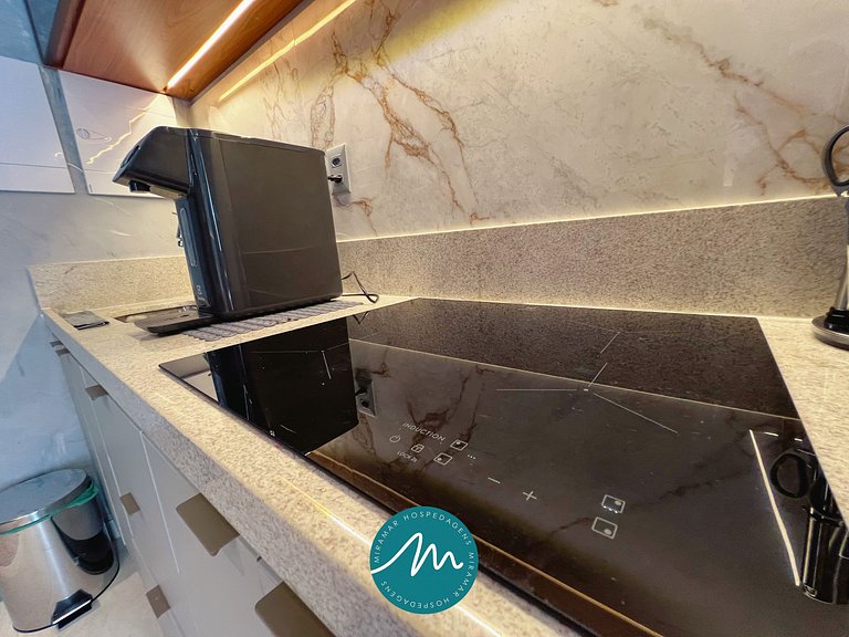 Flat p/ 4 pessoas c/ Térreo-Miramar Hospedagens