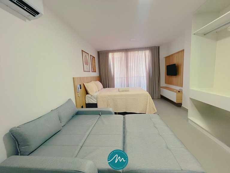 Flat p/4 pessoas-Cabedelo-Miramar Hospedagens