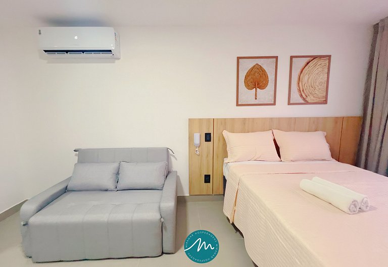 Flat p/4 pessoas-Cabedelo-Miramar Hospedagens