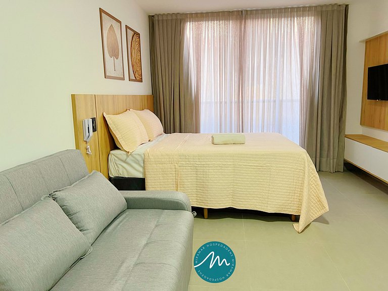 Flat p/4 pessoas-Cabedelo-Miramar Hospedagens