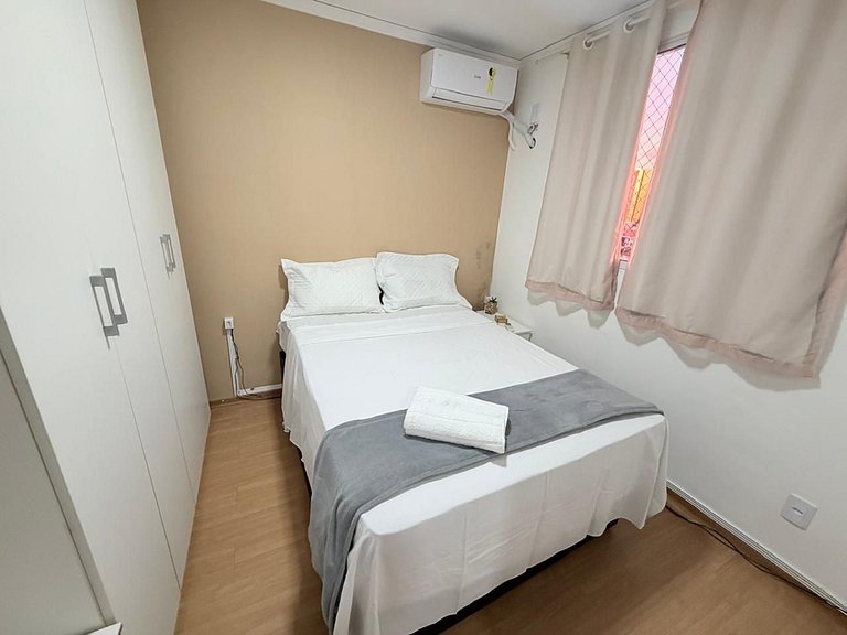 Ap de 2 quartos em Ponta de Campina