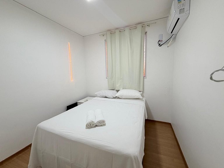 Ap de 2 quartos em Ponta de Campina