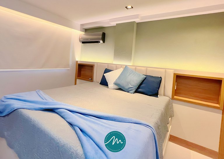 Flat p/ 3 pessoas no Cabo Branco