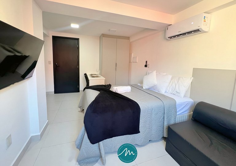 Flat p/ 4 pessoas no Cabo Branco