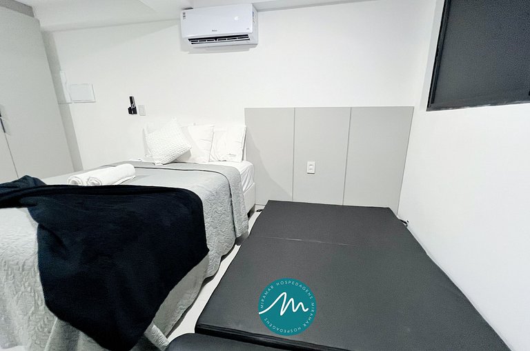 Flat p/ 4 pessoas no Cabo Branco - MH