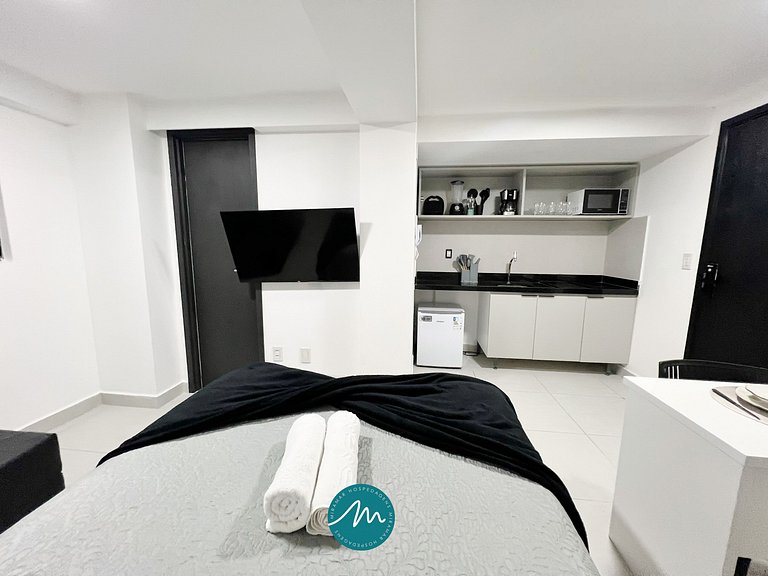 Flat p/ 4 pessoas no Cabo Branco