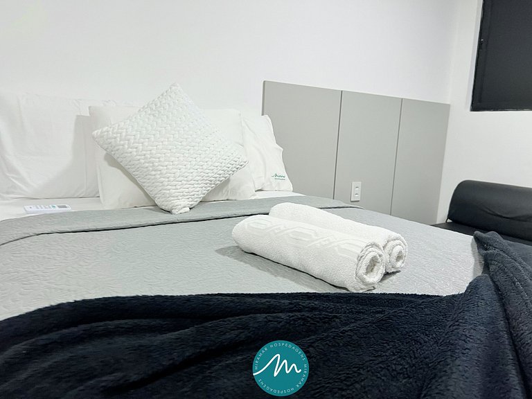 Flat p/ 4 pessoas no Cabo Branco