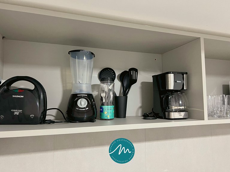 Flat p/ 4 pessoas no Cabo Branco