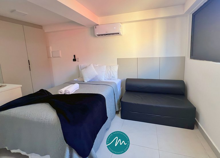 Flat p/ 4 pessoas no Cabo Branco