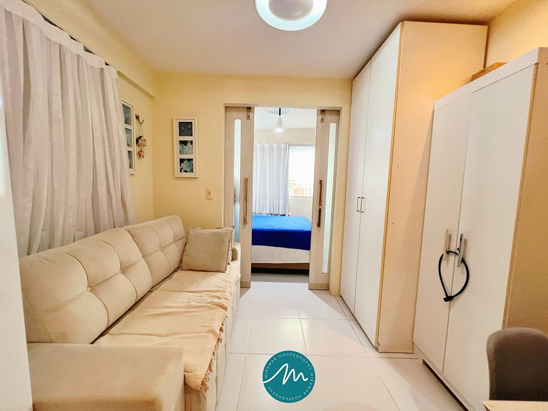 Apart. a 500 metros da Praia