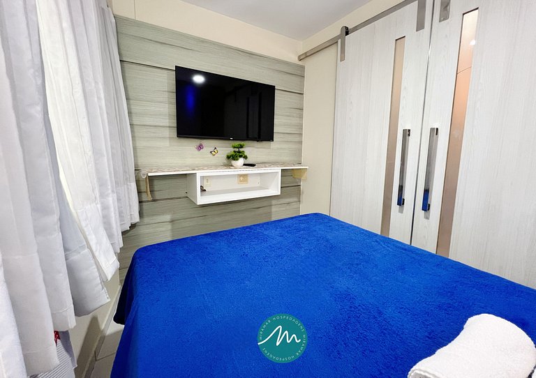 Apart. a 500 metros da Praia