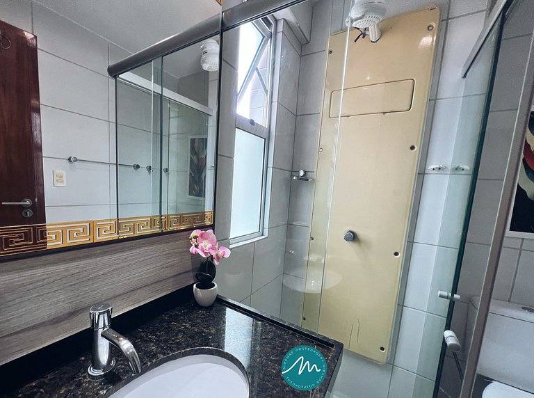 Apart. a 500 metros da Praia