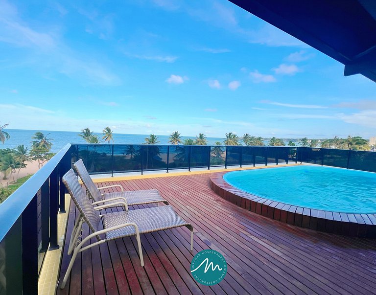 Apart.c/Terraço e Piscina Privativa em Cabo Branco