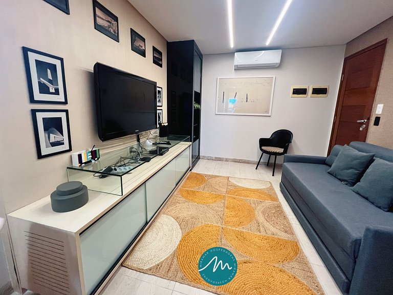 Apart.c/Terraço e Piscina Privativa em Cabo Branco