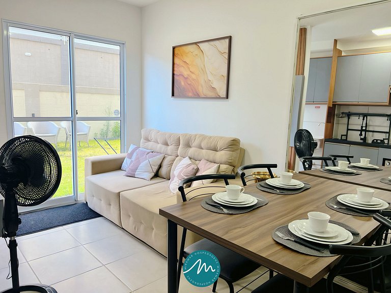 Apto de 2 quartos p/ famílias em João Pessoa