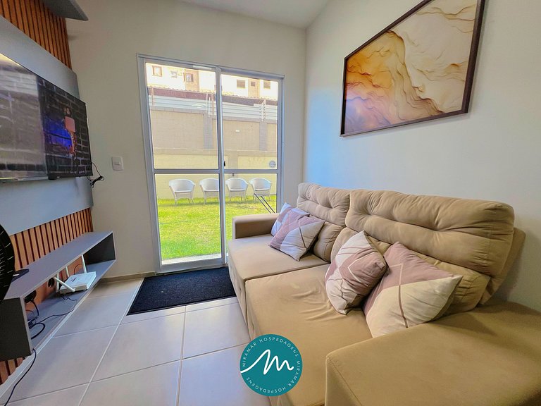 Apto de 2 quartos p/ famílias em João Pessoa