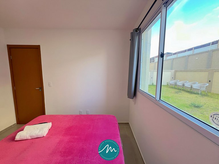 Apto de 2 quartos p/ famílias em João Pessoa