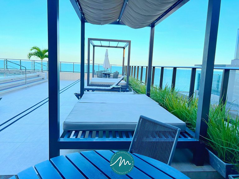 Apart.c/Varanda Vista Mar Lateral-Praia do Bessa