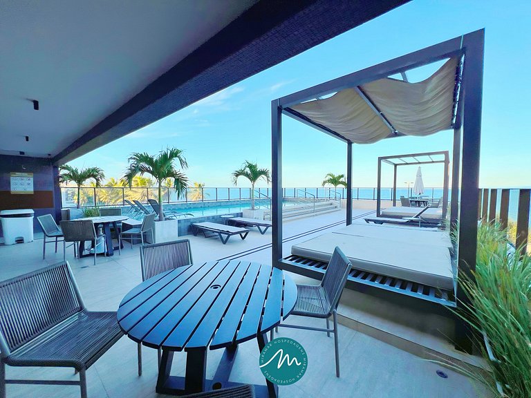 Apart.c/Varanda Vista Mar Lateral-Praia do Bessa