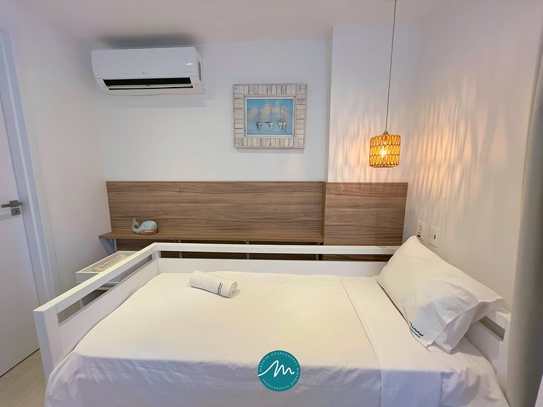 Apart.c/Varanda Vista Mar Lateral-Praia do Bessa