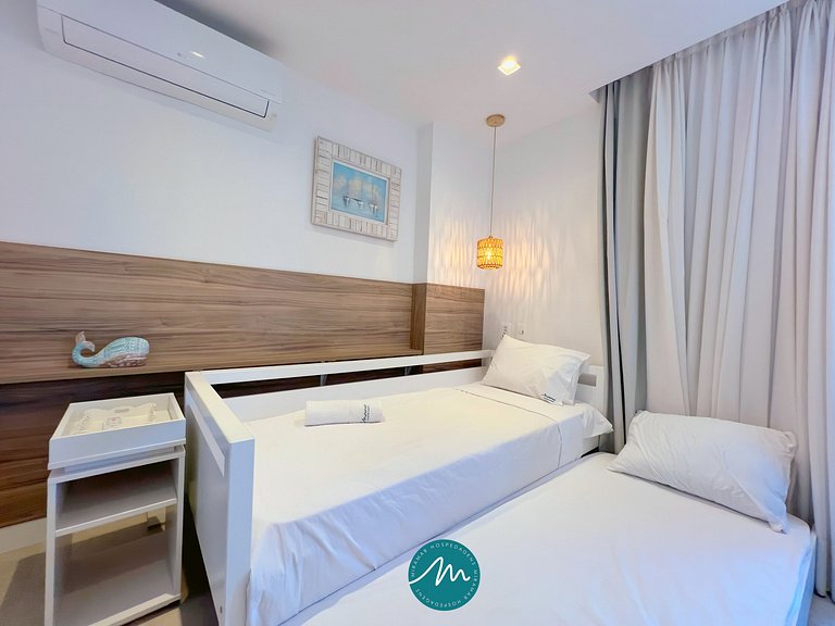 Apart.c/Varanda Vista Mar Lateral-Praia do Bessa