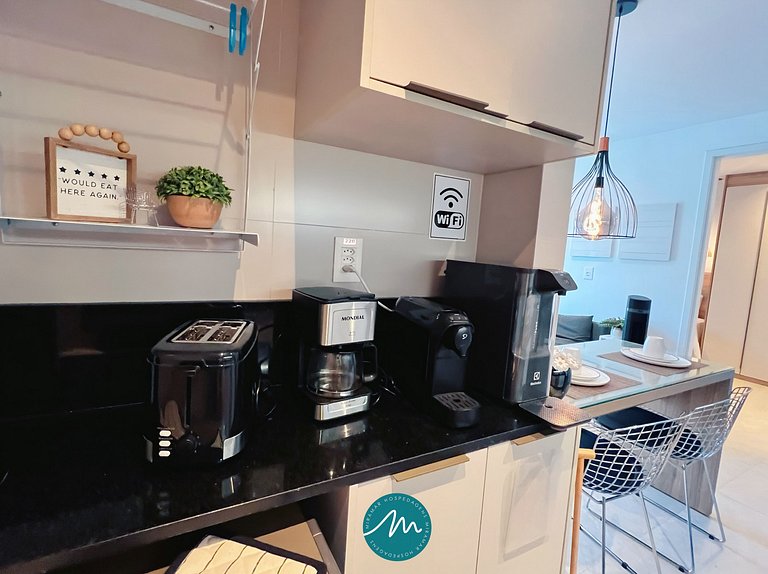 Apart.c/Varanda Vista Mar Lateral-Praia do Bessa