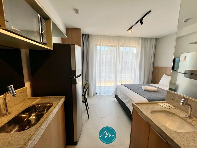 Flat p 2 pessoas no Garden Haus