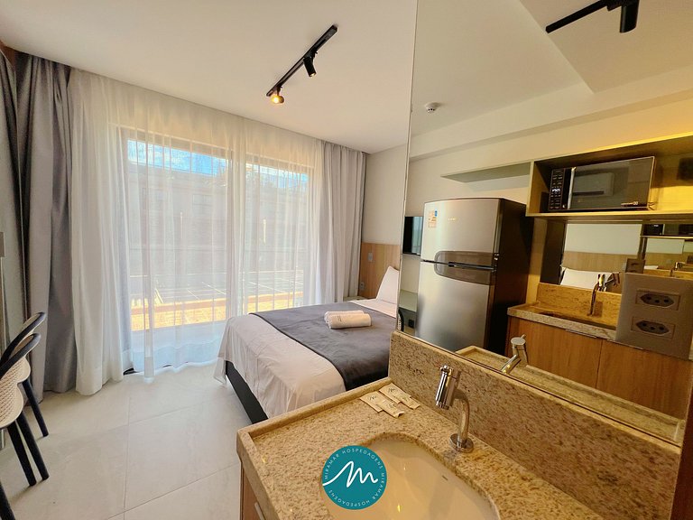 Flat p 2 pessoas no Garden Haus