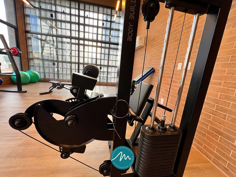 Flat p/ 4 pessoas em Manaíra -Miramar Hospedagens