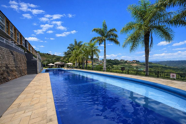 Flat para 2 pessoas no alto da serra villas