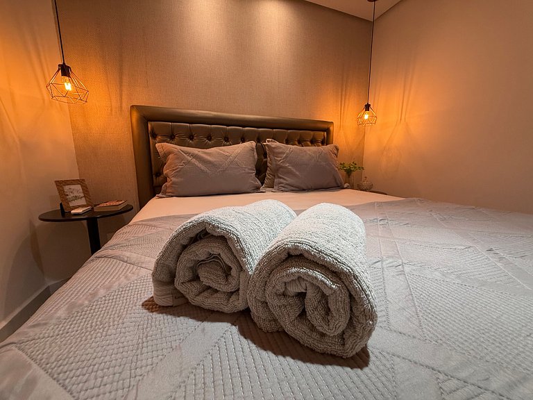 Flat para 2 pessoas no alto da serra villas