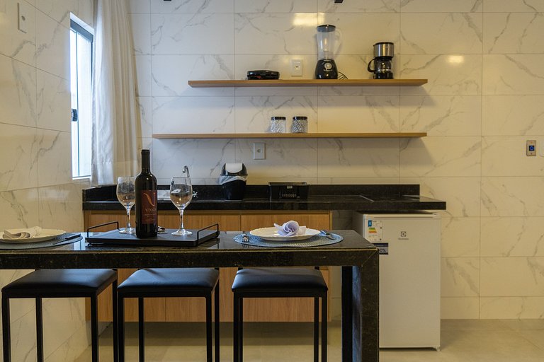 Apartamento confortável para até 3 pessoas