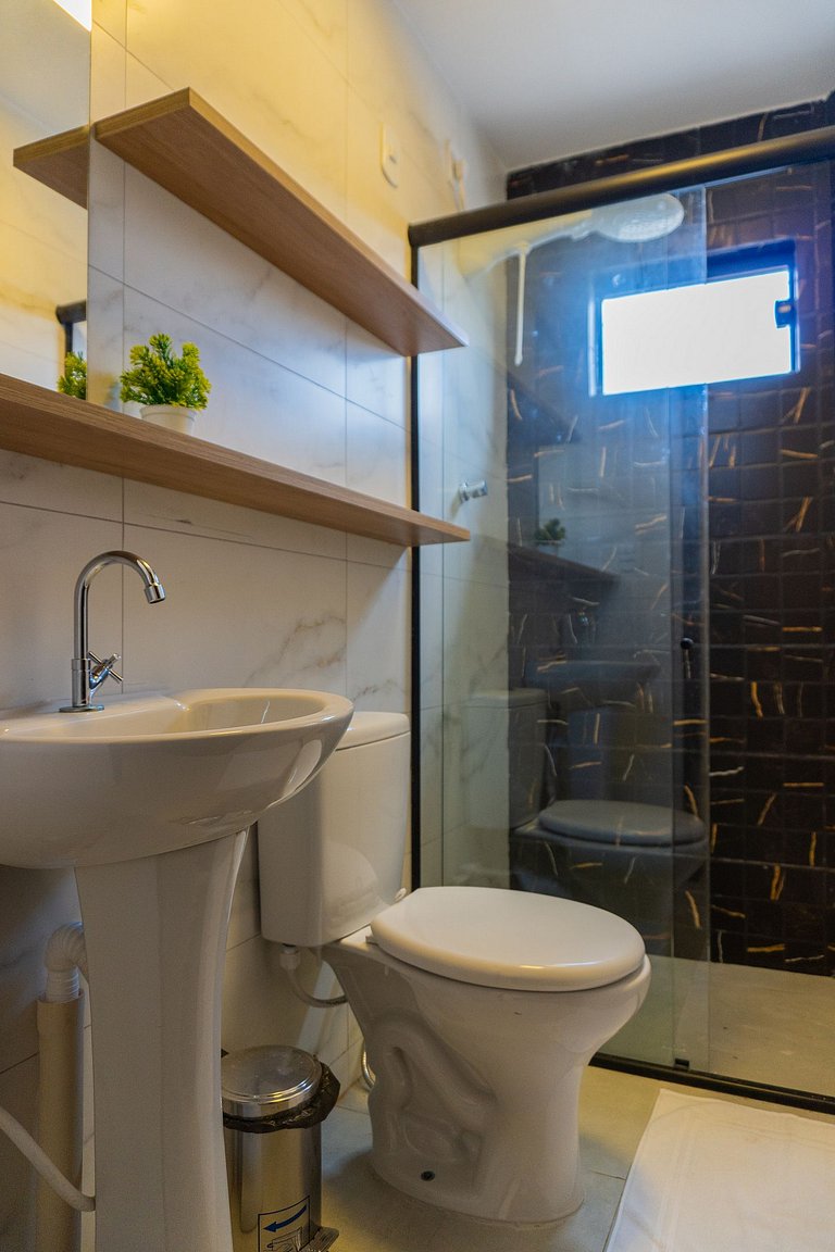 Apartamento confortável para até 3 pessoas