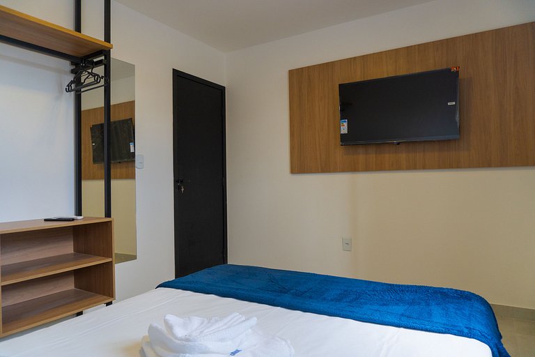 Apartamento confortável para até 3 pessoas