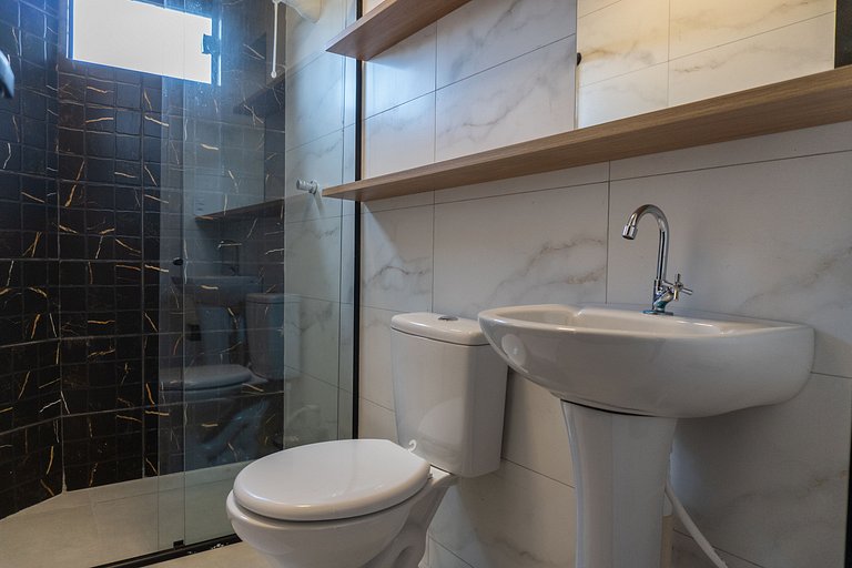 Apartamento confortável para até 3 pessoas