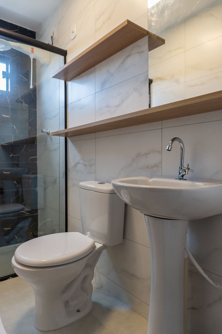 Apartamento confortável para até 3 pessoas