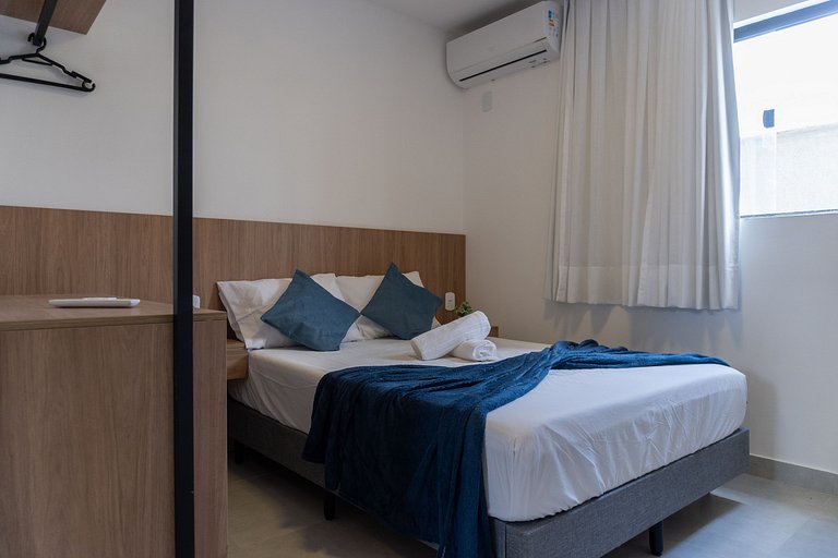Apartamento confortável para até 3 pessoas