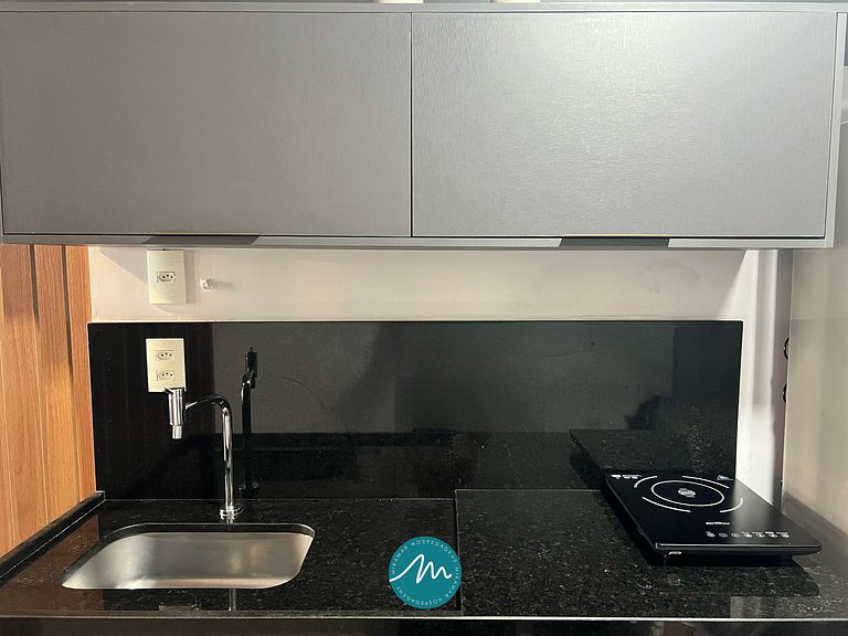 Flat Moderno para 3 pessoas em Tambaú