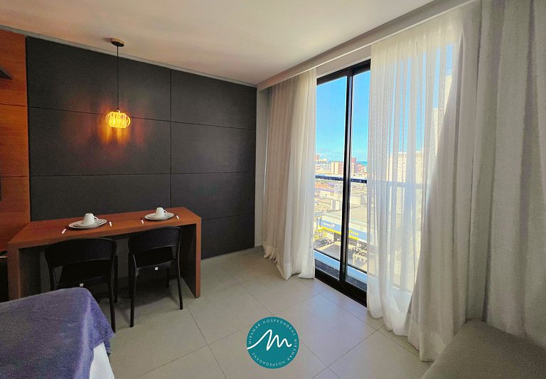 Flat Moderno para 3 pessoas em Tambaú - MH