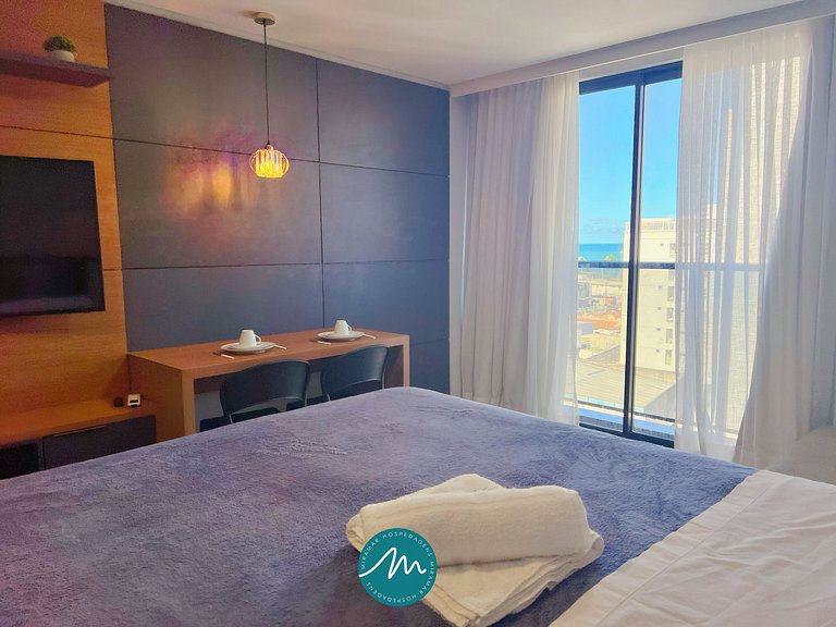 Flat Completo no Way Tambaú p/ 3 pessoas