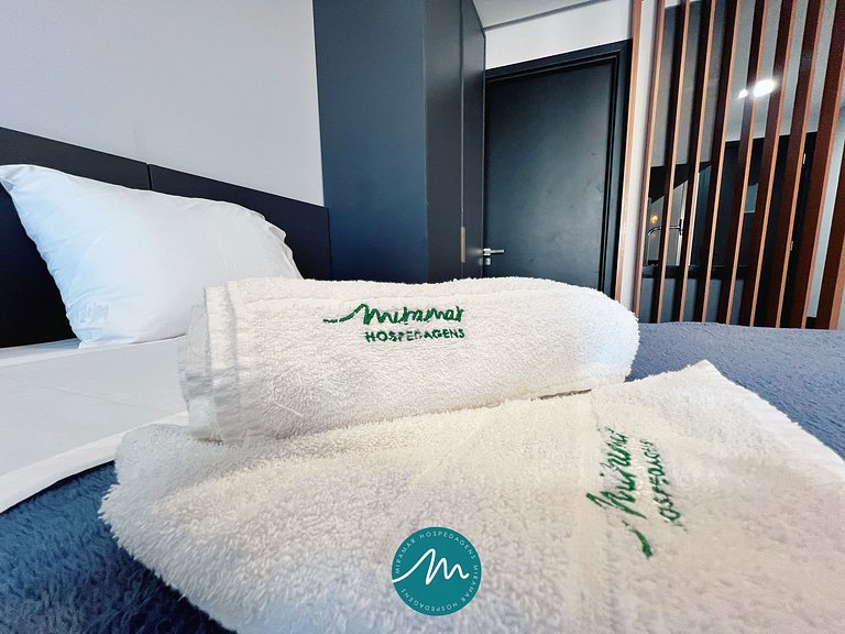 Flat Moderno para 3 pessoas em Tambaú - MH